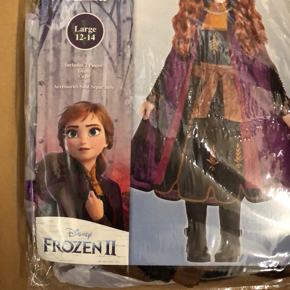 Frozen 2: Children’s Anna Costume! New! Blowout Price! - Picture 7 of 8